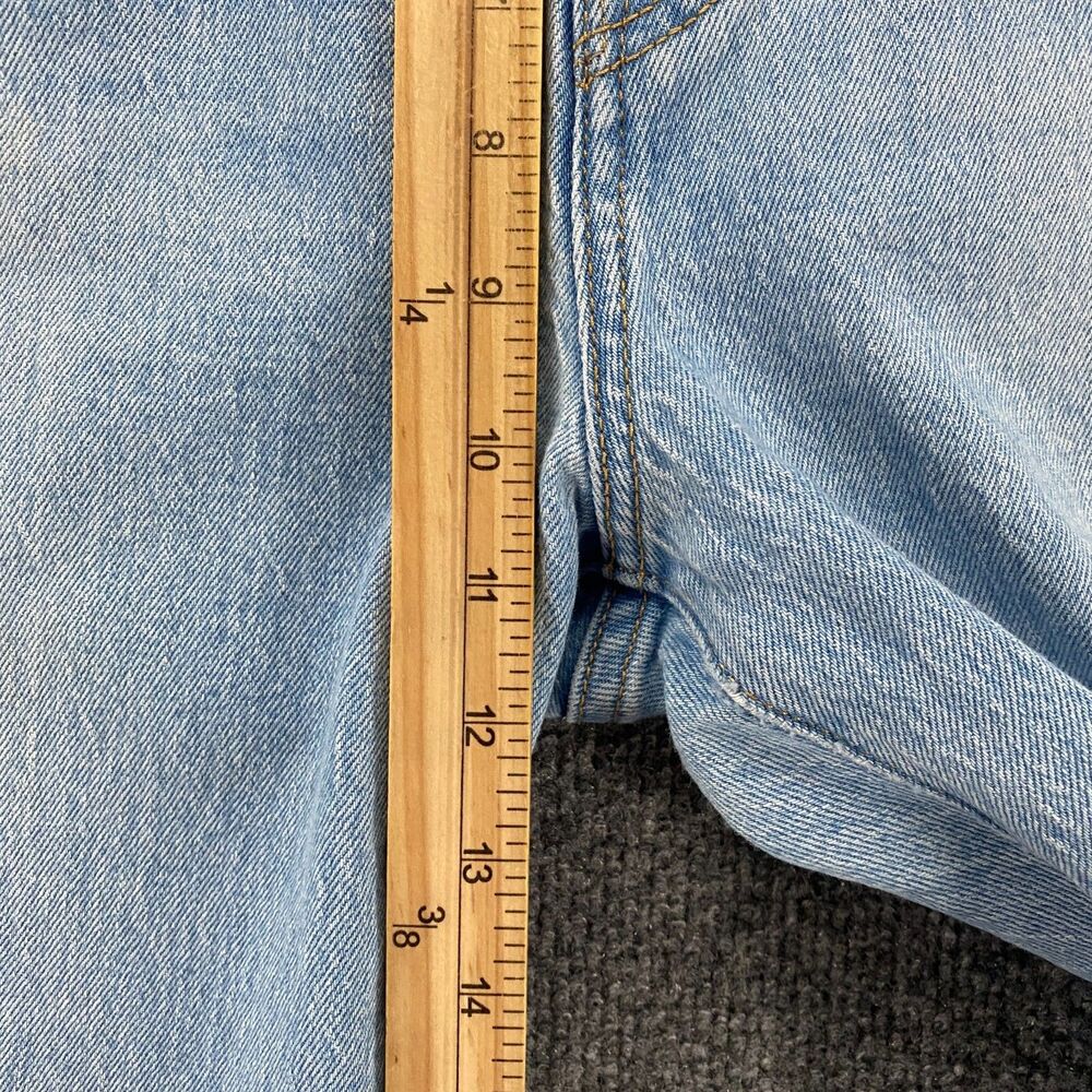 Levis Premium Jeans Womens‎ 29 Blue Wedgie Straight High Rise Button Fly Y2K - Picture 11 of 12
